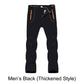 Winddichte Waterdichte Warme Elastische Taille Wandelbroek