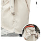 Vrouwen winter capuchon bontkraag casual parka jas