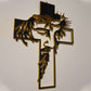 Hot Sale🔥Jezus Kruis Metalen Logo Christus Muurdecoratie