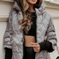 🍂 Herfst & Winterstijl❄️Dames Patchwork Katoenen Jas met Capuchon