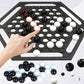 💥Laatste dag promotie 49% UIT💥Zwart en Wit Intellectueel Schaakbord Spel Set