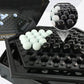 💥Laatste dag promotie 49% UIT💥Zwart en Wit Intellectueel Schaakbord Spel Set