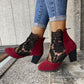 ⏳Beperkte tijd 50% korting!💥👢✨Dames Elegante Zomerse Kanten Hoge Hakken