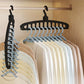 Multifunctionele opvouwbare kledinghanger met 11 gaten