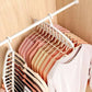 Multifunctionele opvouwbare kledinghanger met 11 gaten