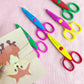 Set Veiligheidskunstscharen voor Kinderen voor Knutselen en Scrapbooking