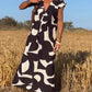 🎁Moederdag Hot Sale 63%🔥V-hals printjurk