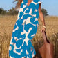 🎁Moederdag Hot Sale 63%🔥V-hals printjurk
