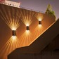 ⏳Tijdgebonden Speciaal⌛ Waterdichte 4 LED Decoratieve Wandspot op zonne-energie voor buiten