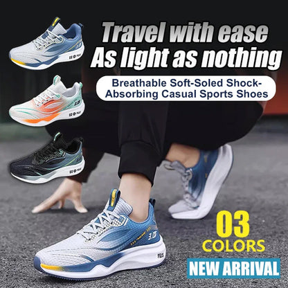 👟Ademend Zachte Zool Schokabsorberende Sport Casual Schoenen
