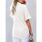 🩷Zomeruitverkoop - 50% korting🌈Nieuw product- Vrouwen Kapsel Losse Korte Mouw Top🩷