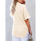 🩷Zomeruitverkoop - 50% korting🌈Nieuw product- Vrouwen Kapsel Losse Korte Mouw Top🩷