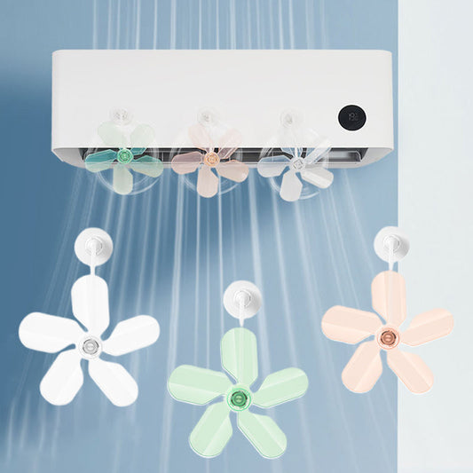 🍃Instelbare universele airconditioningsventilator hangend