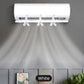 🍃Instelbare universele airconditioningsventilator hangend