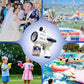 Space Cartoon Electric Handheld Bubble Toy Gun