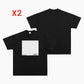 T-shirt met leuk eigen lichtgevoelige ontwerp en korte mouwen