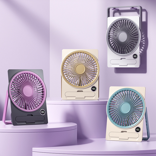 🔥Uitverkoop 50% 0FF🔥🌹Ultra Slanke Kaart USB Oplaadbare Miniventilator🌹
