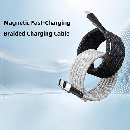 Magnetische Fast-Charging gevlochten oplaadkabel voor meerdere compatibiliteiten