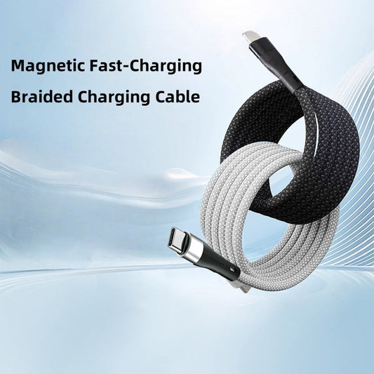 Magnetische Fast-Charging gevlochten oplaadkabel voor meerdere compatibiliteiten