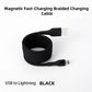 Magnetische Fast-Charging gevlochten oplaadkabel voor meerdere compatibiliteiten