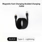Magnetische Fast-Charging gevlochten oplaadkabel voor meerdere compatibiliteiten