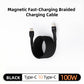 Magnetische Fast-Charging gevlochten oplaadkabel voor meerdere compatibiliteiten