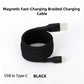Magnetische Fast-Charging gevlochten oplaadkabel voor meerdere compatibiliteiten