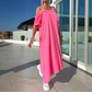Casual Maxi Cold-shoulderjurk voor Dames