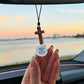 Auto Achteruitkijkspiegel Hangend Kruis Ornament