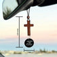 Auto Achteruitkijkspiegel Hangend Kruis Ornament