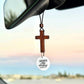 Auto Achteruitkijkspiegel Hangend Kruis Ornament
