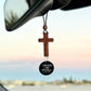 Auto Achteruitkijkspiegel Hangend Kruis Ornament