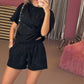 Dames Casual Korte Mouwen Top en Shorts 2-delige Set