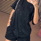 Dames Casual Korte Mouwen Top en Shorts 2-delige Set