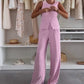 Set van Mouwloze Top en Lange Broek voor Dames