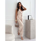 ☀️Women's mouwloze V-hals solide jumpsuit🕊️