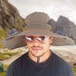 Outdoor Sun Hat with Dual Solar-Powered Fans