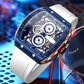 💥gratis verzending🌈Cyberpunk futuristische stijl⌚Multifunctioneel herenhorloge met kwarts