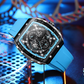 💥gratis verzending🌈Cyberpunk futuristische stijl⌚Multifunctioneel herenhorloge met kwarts
