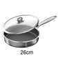 🧑 🍳Chef's Choice🍳Premium koekenpan met antiaanbaklaag en deksel