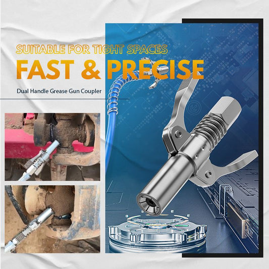 Hogedruk vetspuitkoppeling met dubbele handgreep