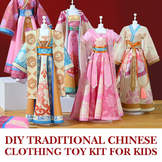 Doe-het-zelf Traditionele Chinese Kledingset voor Kinderen