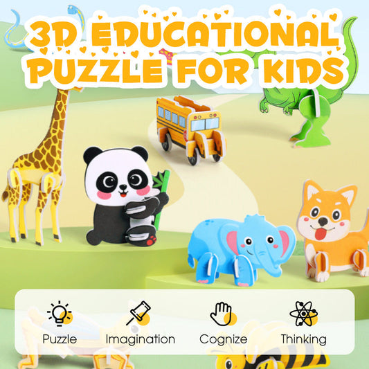 3D educatieve puzzel voor kinderen