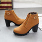 Elegante, ademende, charmante chunky laarzen