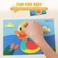 Doe-het-zelf 3D EVA Knutselstickers voor Kinderen