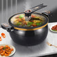 ❄️Zomerfresh 50% Korting!🍲8L Microdruk Kookpan met Antiaanbaklaag – Multifunctionele Geëmailleerde Pan voor Soep, Stoofgerechten & Dagelijks Koken