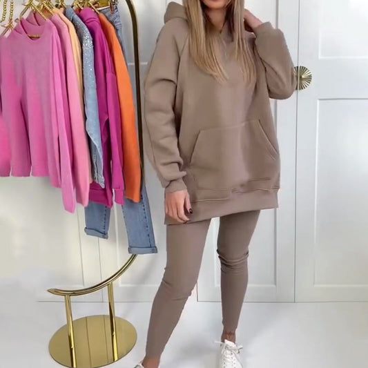 Stijlvolle hoodie en broek voor dames