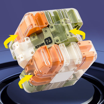 Leuk 3D doolhof Rolling Cube puzze