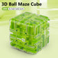 Leuk 3D doolhof Rolling Cube puzze