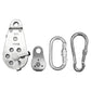 Heavy Duty Pulley System Kit with Carabiner Clips